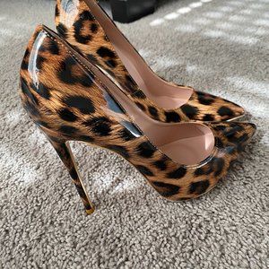 So Kate style Leopard Stilettos